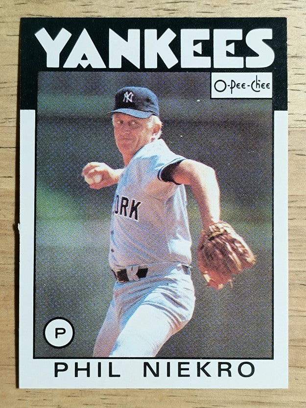 1986 O-Pee-Chee #246 Phil Niekro