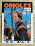 1986 O-Pee-Chee #251 Rich Dauer