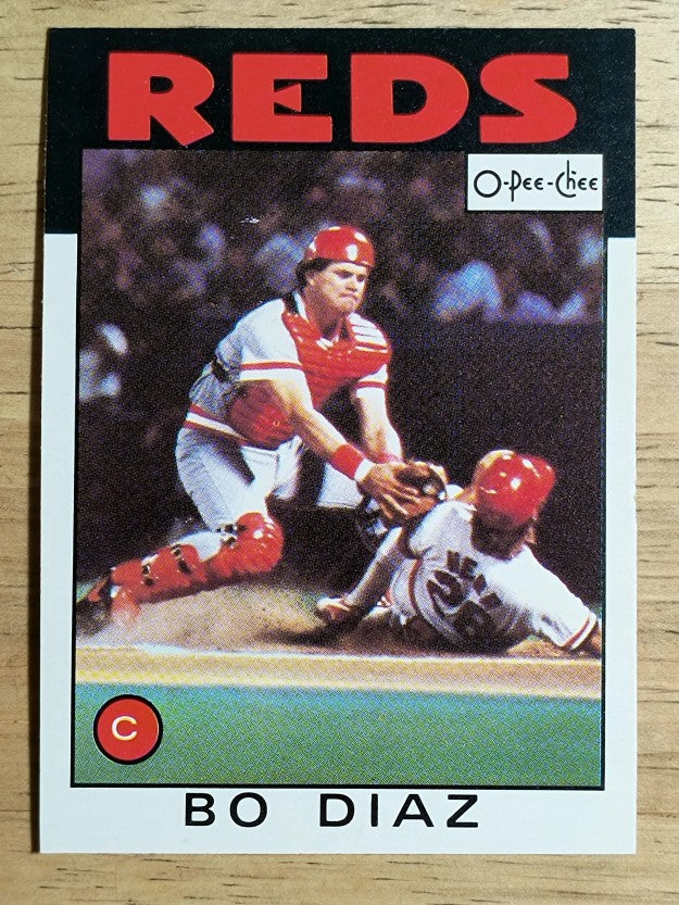1986 O-Pee-Chee #253 Bo Diaz