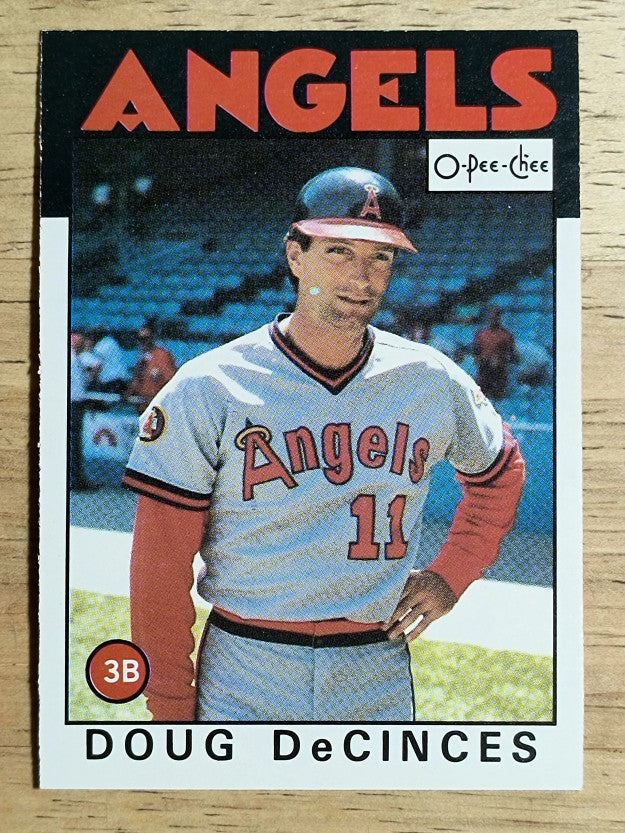 1986 O-Pee-Chee #257 Doug DeCinces