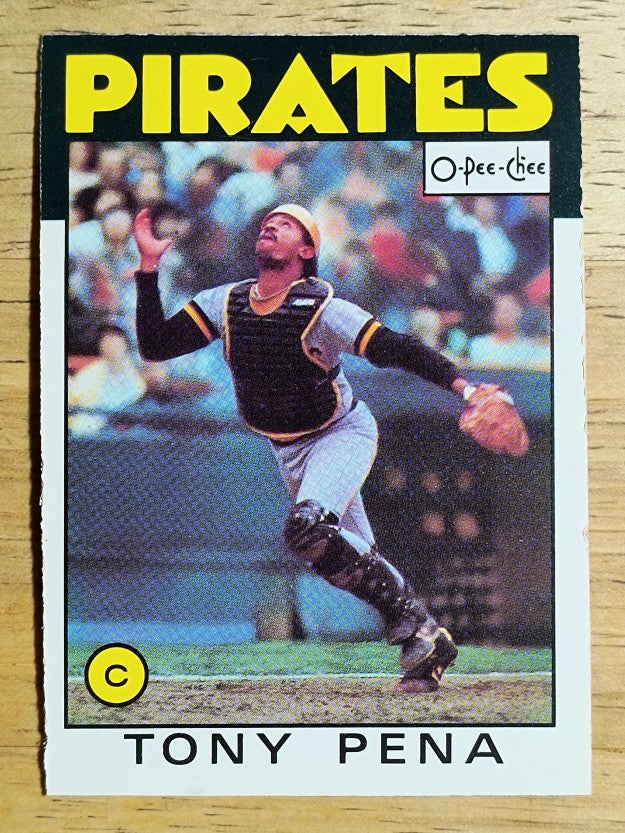 1986 O-Pee-Chee #260 Tony Pena