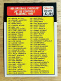 1986 O-Pee-Chee #263 Checklist 133-264