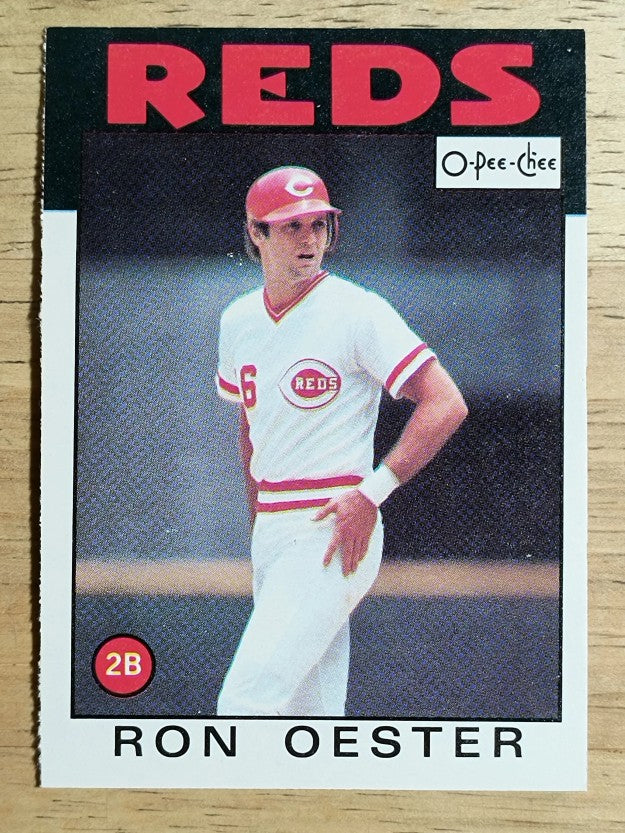 1986 O-Pee-Chee #264 Ron Oester