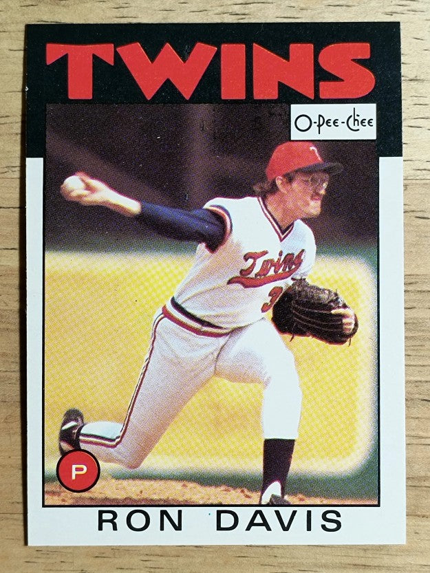 1986 O-Pee-Chee #265 Ron Davis