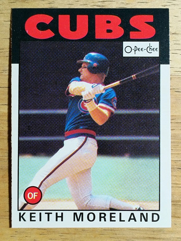 1986 O-Pee-Chee #266 Keith Moreland