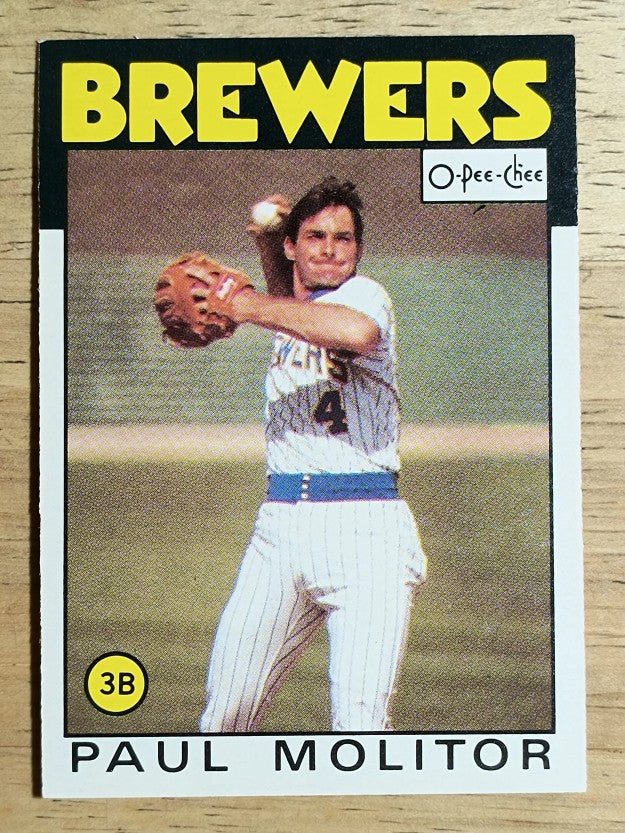 1986 O-Pee-Chee #267 Paul Molitor