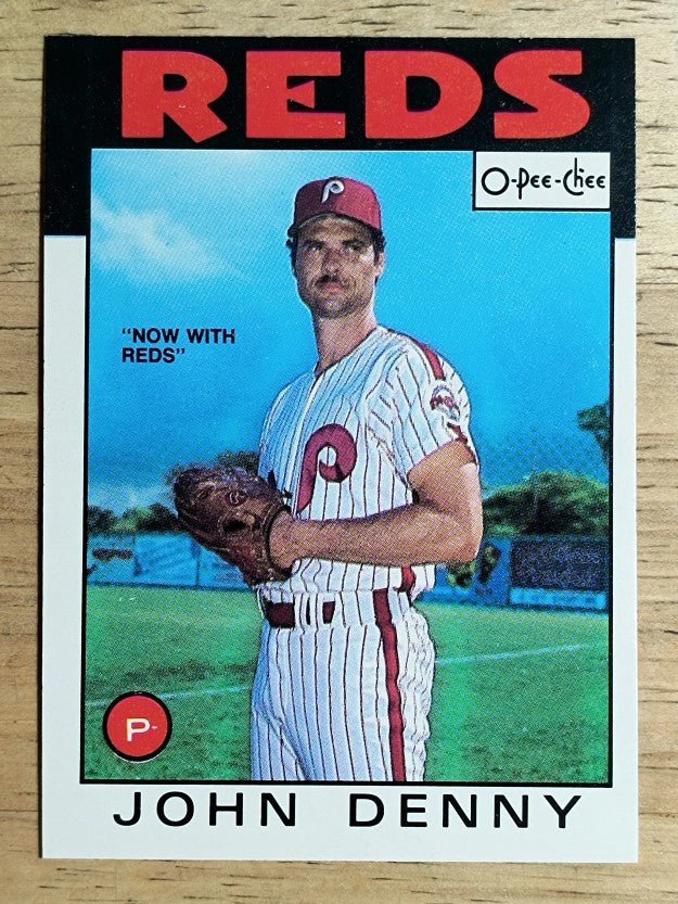 1986 O-Pee-Chee #268 John Denny