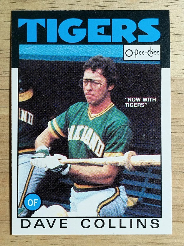 1986 O-Pee-Chee #271 Dave Collins