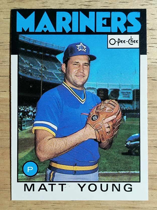 1986 O-Pee-Chee #274 Matt Young