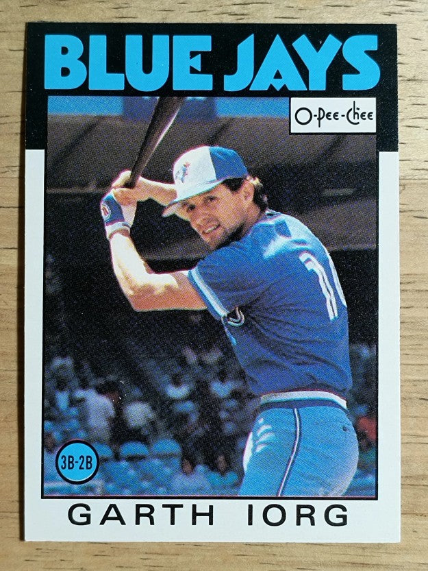 1986 O-Pee-Chee #277 Garth Iorg