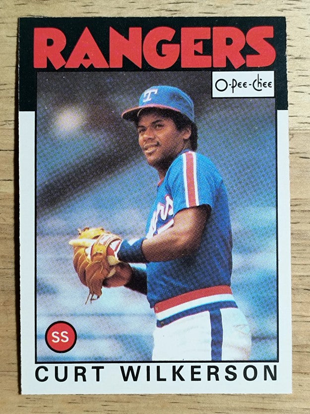 1986 O-Pee-Chee #279 Curt Wilkerson