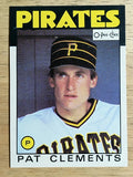 1986 O-Pee-Chee #283 Pat Clements