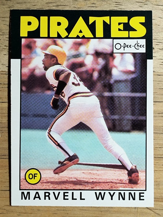 1986 O-Pee-Chee #293 Marvell Wynne