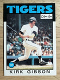 1986 O-Pee-Chee #295 Kirk Gibson