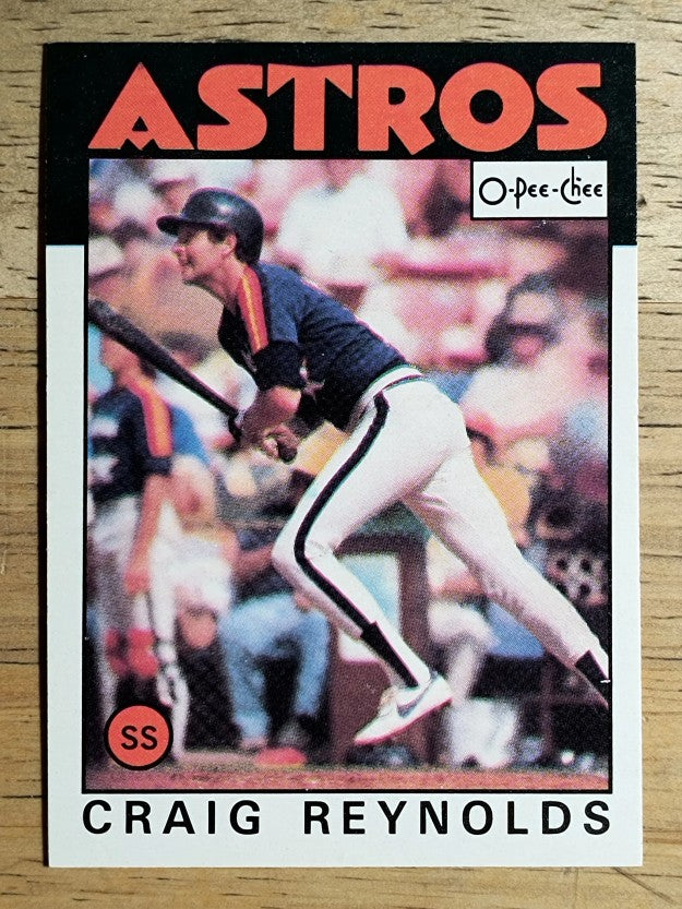 1986 O-Pee-Chee #298 Craig Reynolds