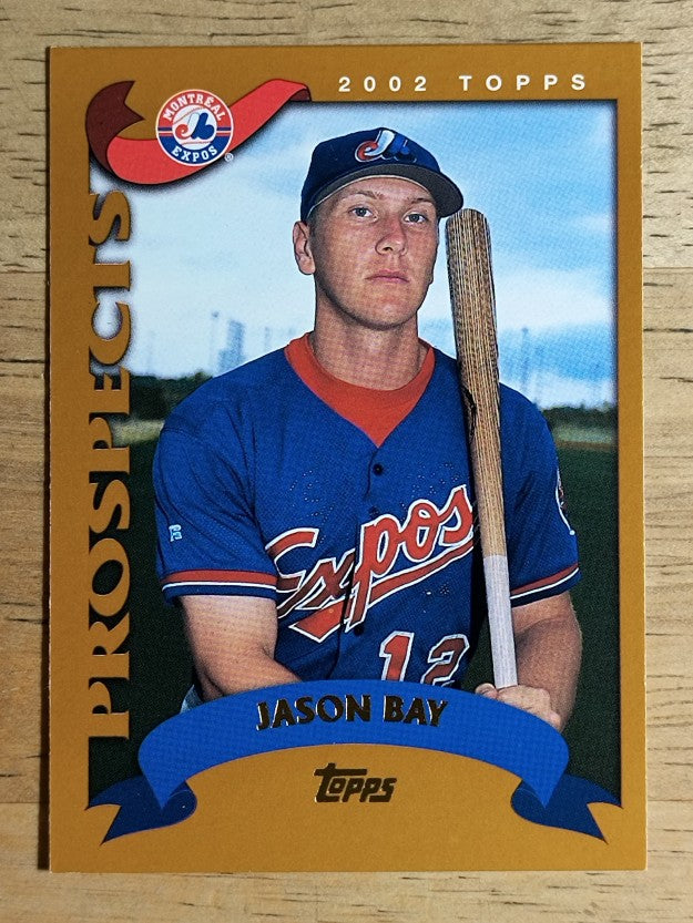 2002 Topps #326 Jason Bay PROS RC (EXMT)