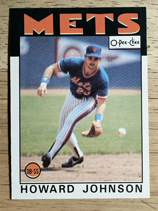 1986 O-Pee-Chee #304 Howard Johnson
