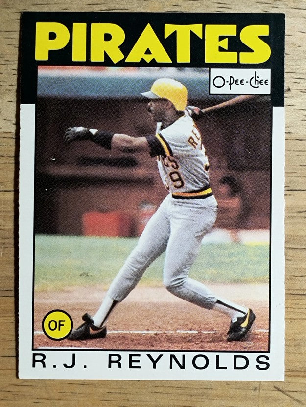 1986 O-Pee-Chee #306 R.J. Reynolds