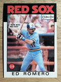 1986 O-Pee-Chee #317 Ed Romero