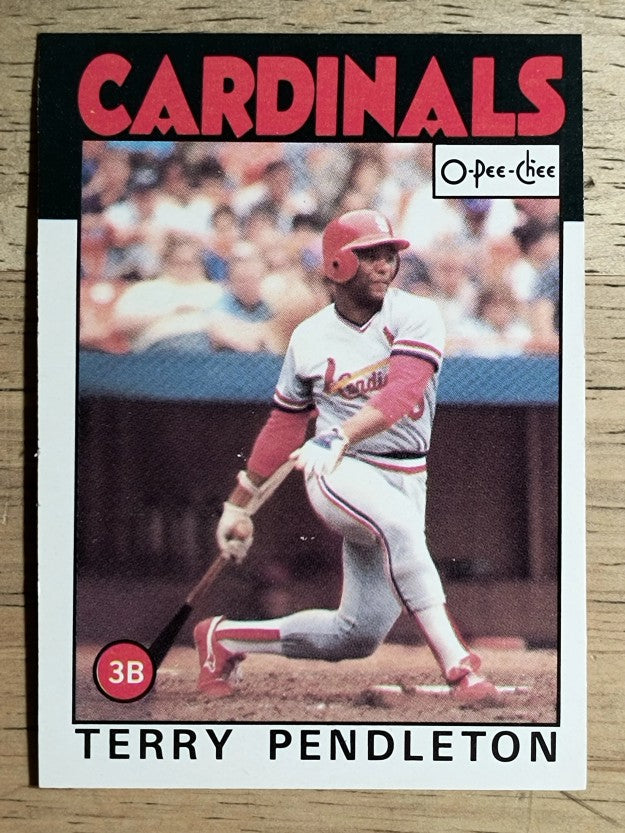 1986 O-Pee-Chee #321 Terry Pendleton