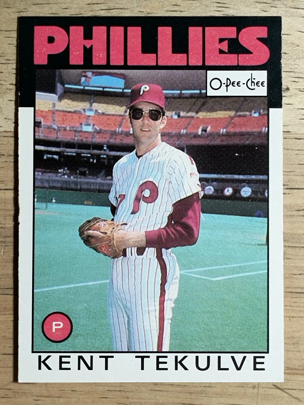 1986 O-Pee-Chee #326 Kent Tekulve
