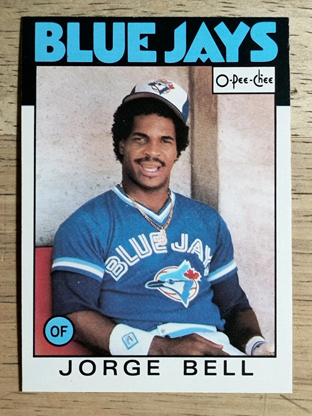 1986 O-Pee-Chee #338 Jorge Bell
