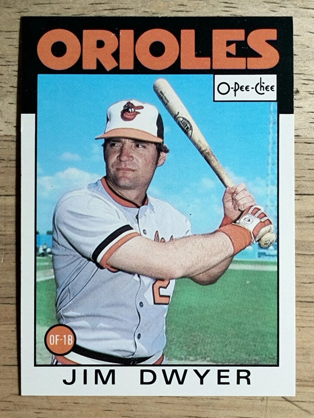 1986 O-Pee-Chee #339 Jim Dwyer