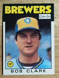 1986 O-Pee-Chee #352 Bob Clark