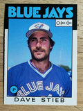 1986 O-Pee-Chee #353 Dave Stieb