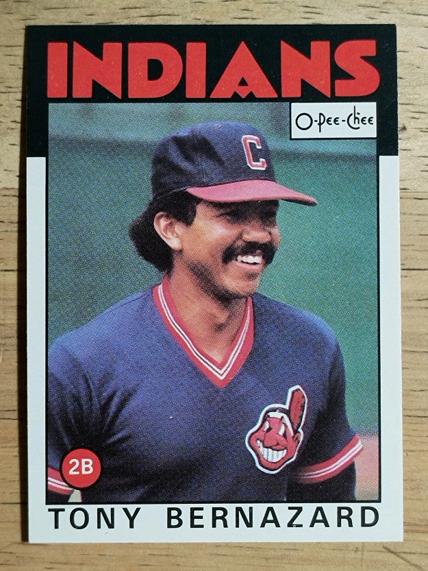 1986 O-Pee-Chee #354 Tony Bernazard