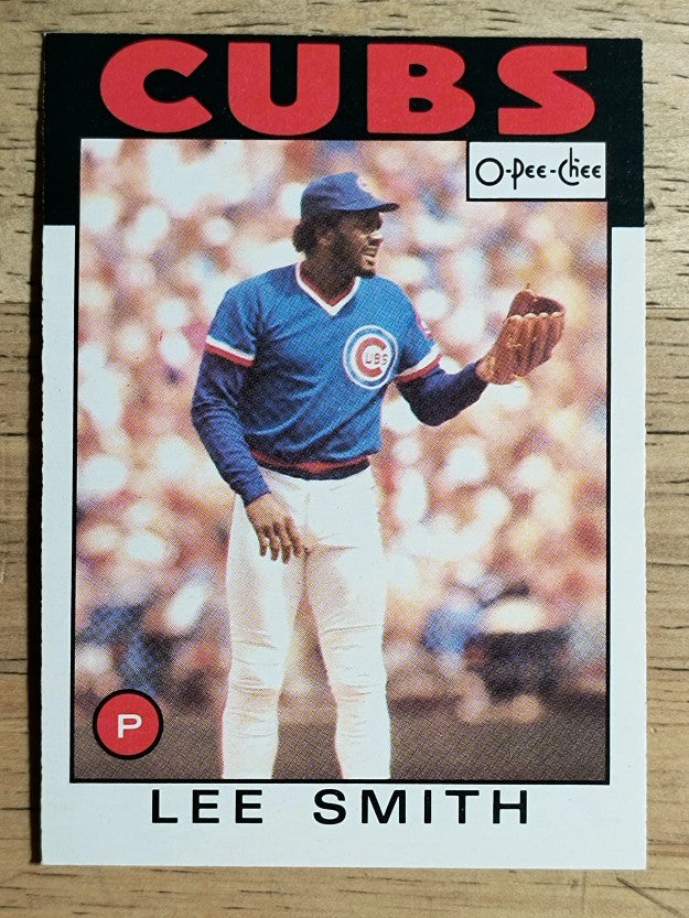 1986 O-Pee-Chee #355 Lee Smith
