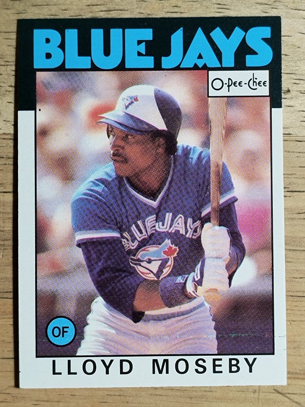 1986 O-Pee-Chee #360 Lloyd Moseby