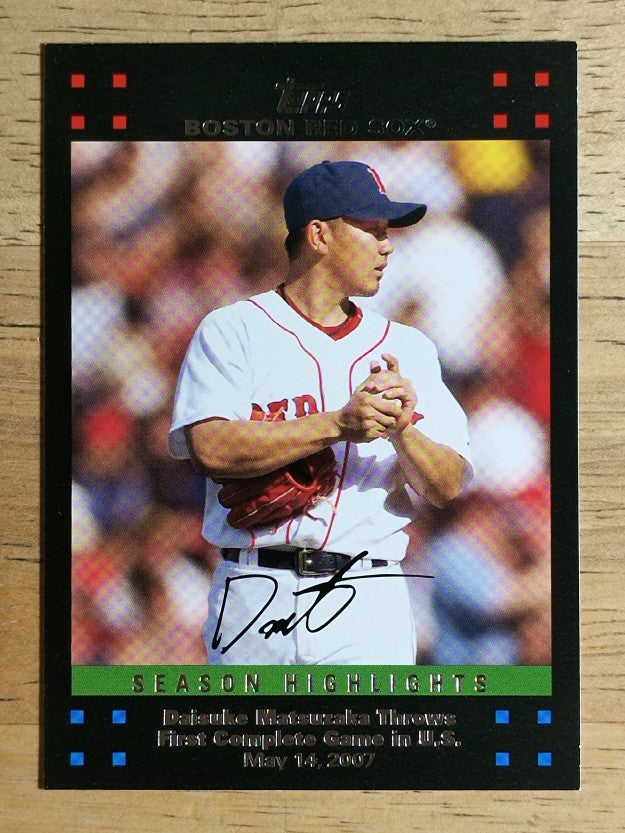 2007 Topps Update #210 Daisuke Matsuzaka RC