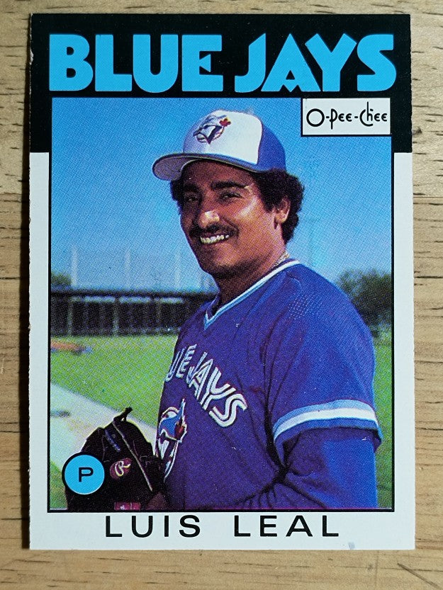 1986 O-Pee-Chee #365 Luis Leal