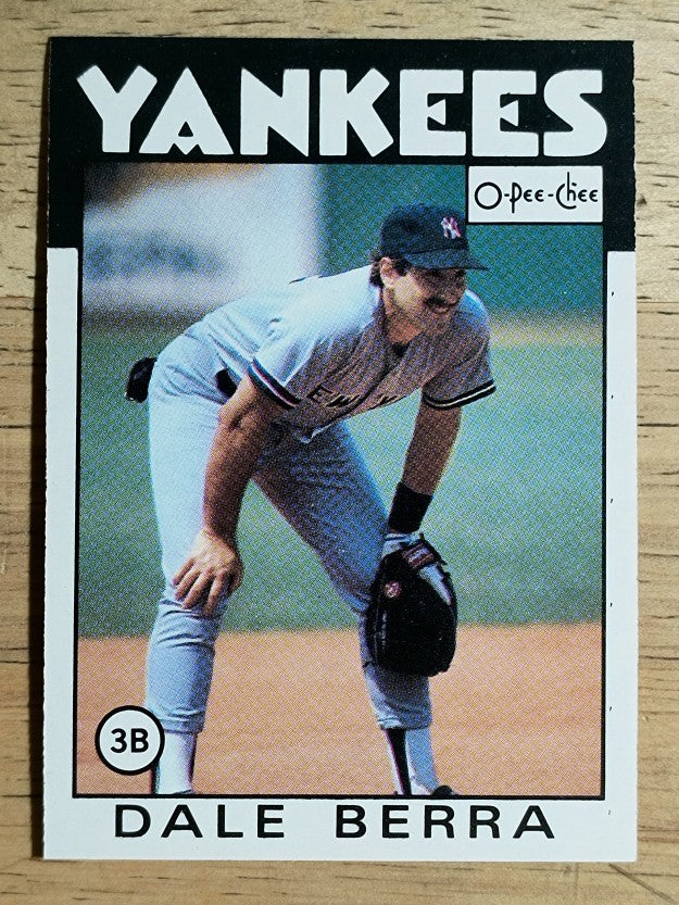 1986 O-Pee-Chee #366 Dale Berra