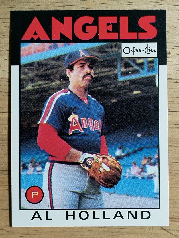 1986 O-Pee-Chee #369 Al Holland