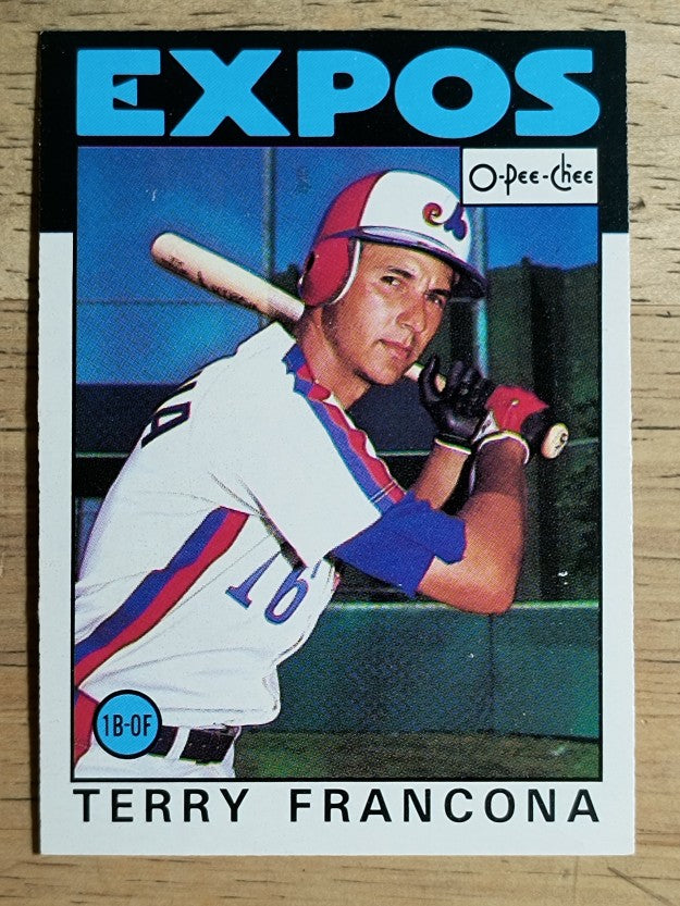 1986 O-Pee-Chee #374 Terry Francona