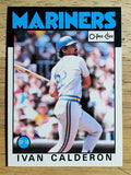 1986 O-Pee-Chee #382 Ivan Calderon RC