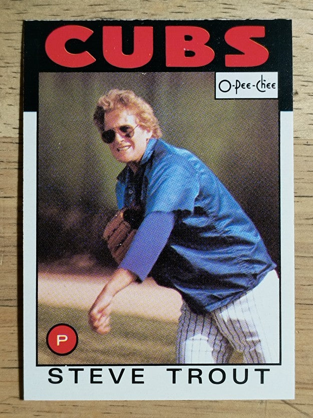 1986 O-Pee-Chee #384 Steve Trout
