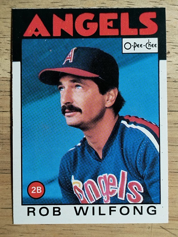 1986 O-Pee-Chee #393 Rob Wilfong