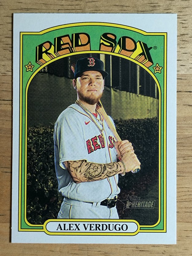 2021 Topps Heritage #285 Alex Verdugo