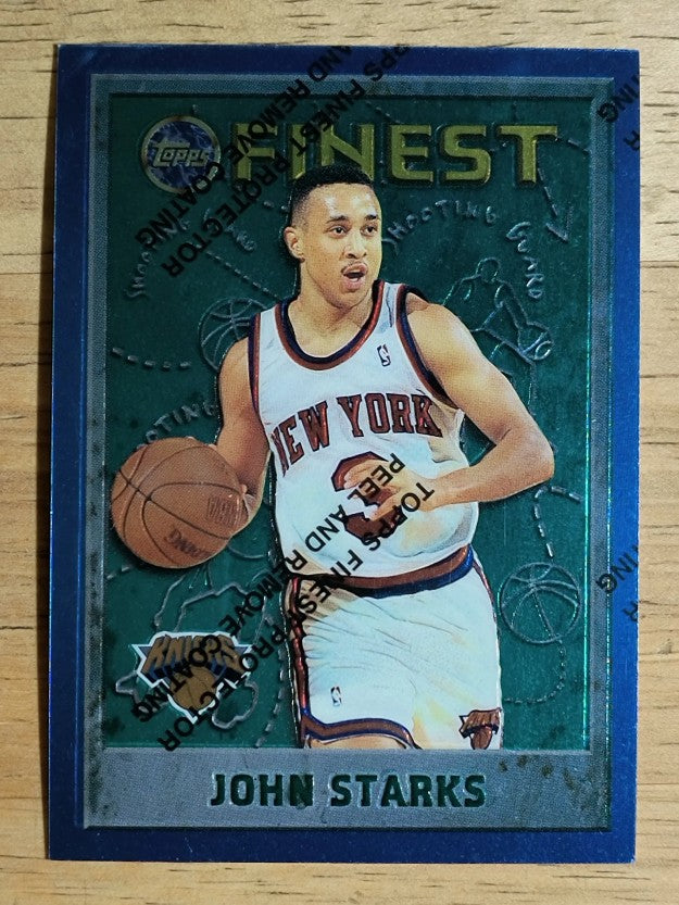 1995-96 Finest #3 John Starks