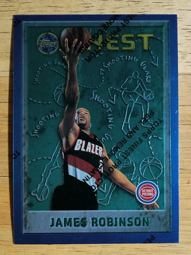 1995-96 Finest #8 James Robinson