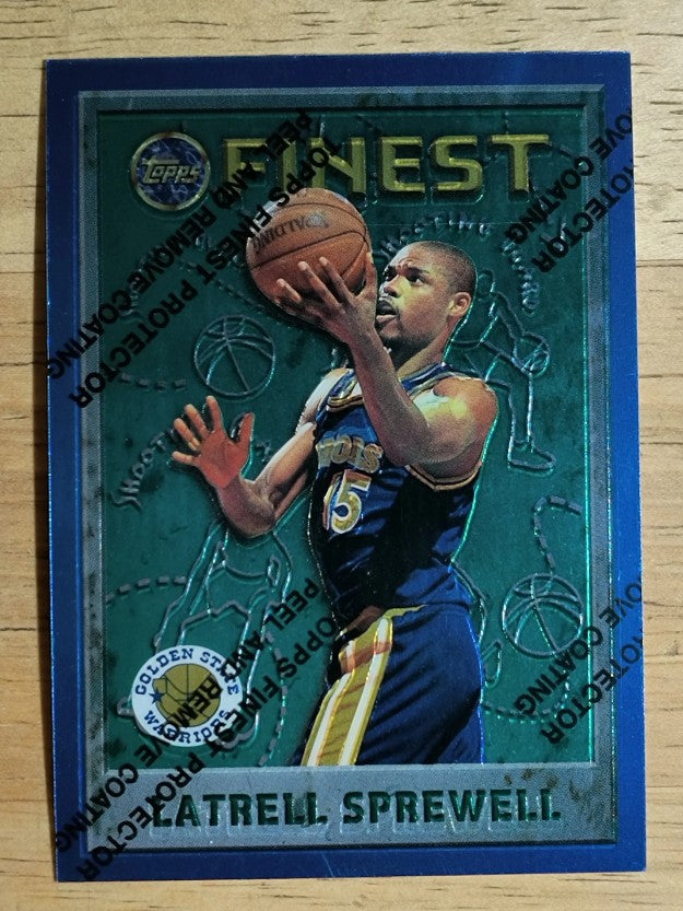 1995-96 Finest #10 Latrell Sprewell