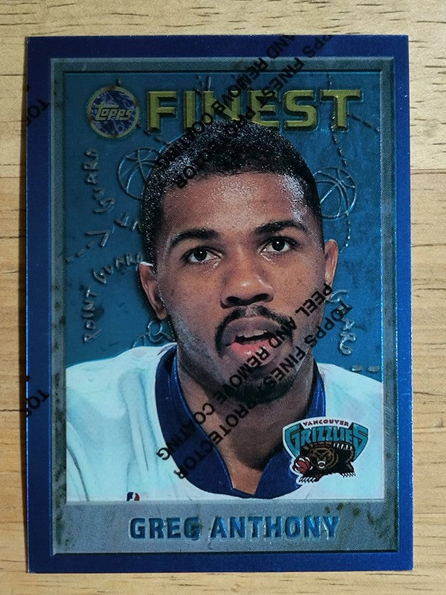 1995-96 Finest #12 Greg Anthony