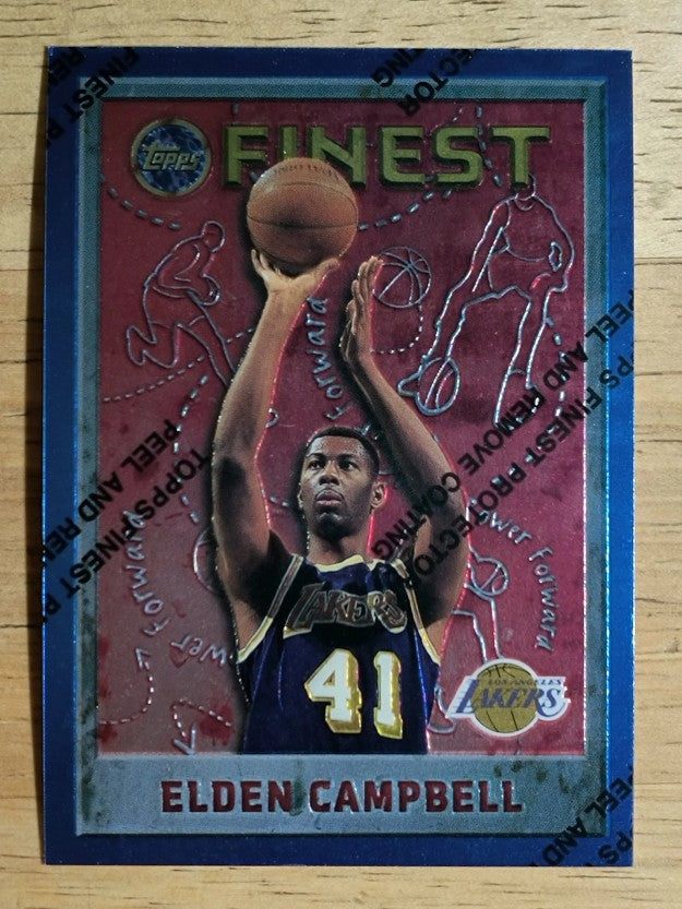 1995-96 Finest #19 Elden Campbell