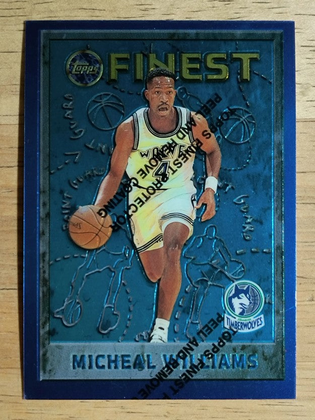 1995-96 Finest #21 Micheal Williams