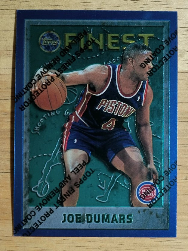 1995-96 Finest #25 Joe Dumars