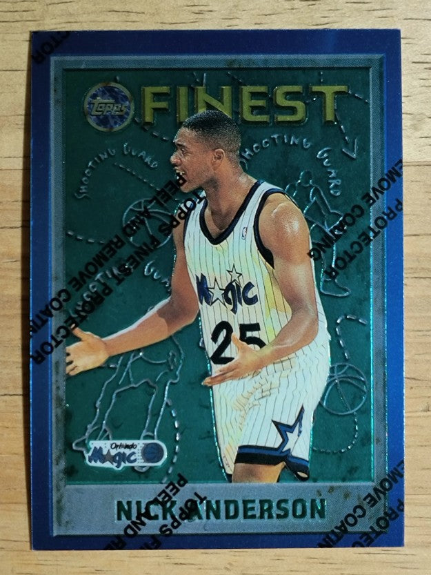 1995-96 Finest #28 Nick Anderson