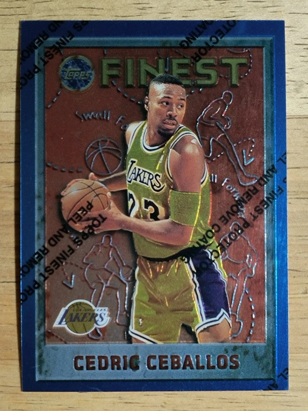 1995-96 Finest #35 Cedric Ceballos